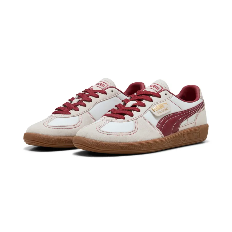 Puma Palermo OG “Warm White / Intense Red” (383011_14)