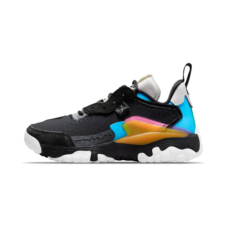 Jordan Delta 2 3D “Black / Blue Hero / Pink Blast / White” (DJ0381-001)