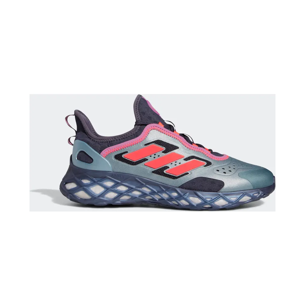 Adidas Web BOOST Running Sportswear Lifestyle Magic Grey Met / Impact Orange / Shadow Navy (GZ6444)