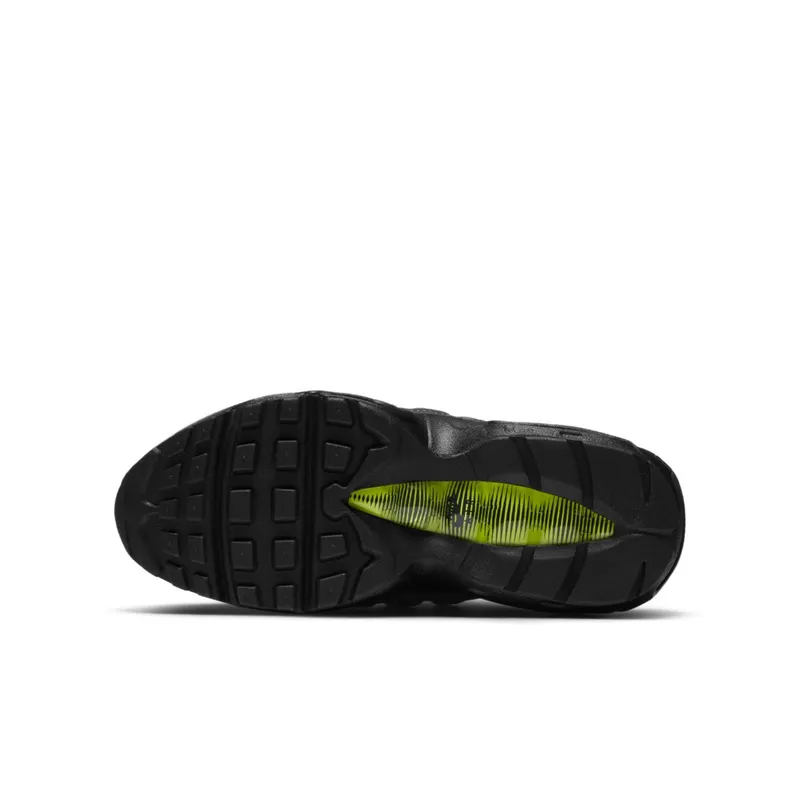 Nike Air Max 95 OG Neon 2020 (GS) Black/Neon Yellow-Light Graphite (CZ0910-001)