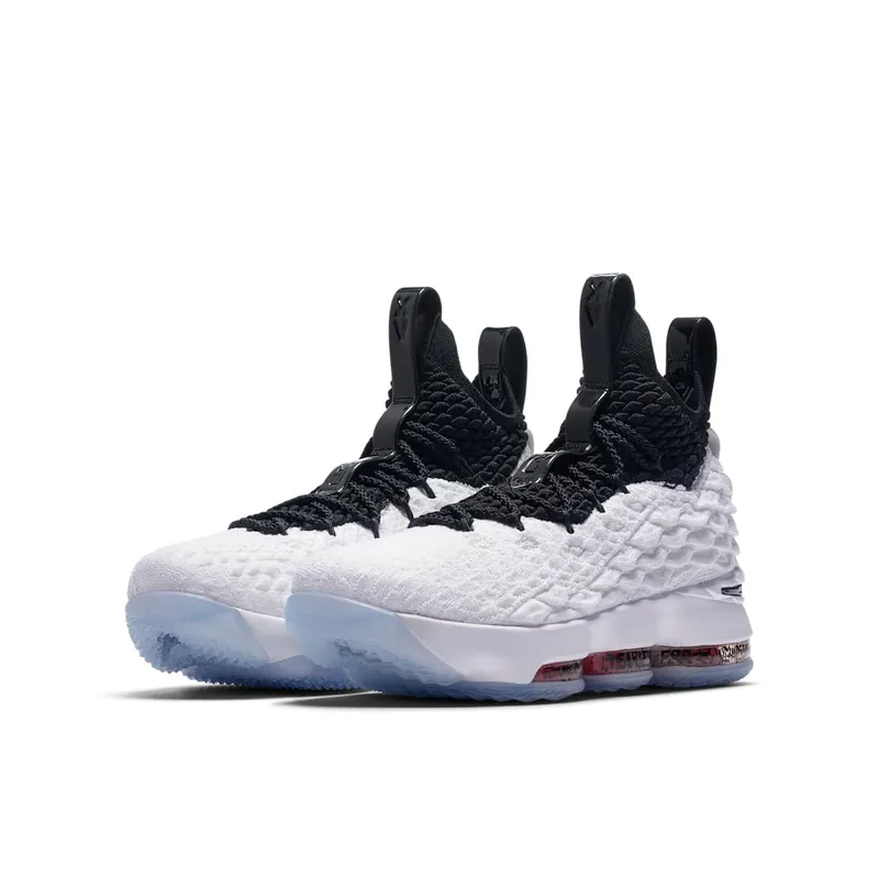 Nike LeBron 15 Graffiti (GS) White/Black (AQ6176-100)