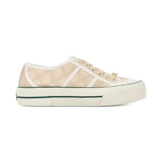 Gucci Sneakers met plateauzool – Beige (854439FAFZ4)