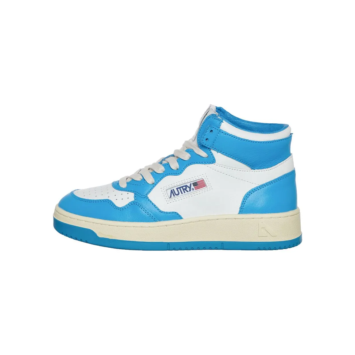 Autry Medalist Mid White / Cobalt (AUMWWB26) (4)
