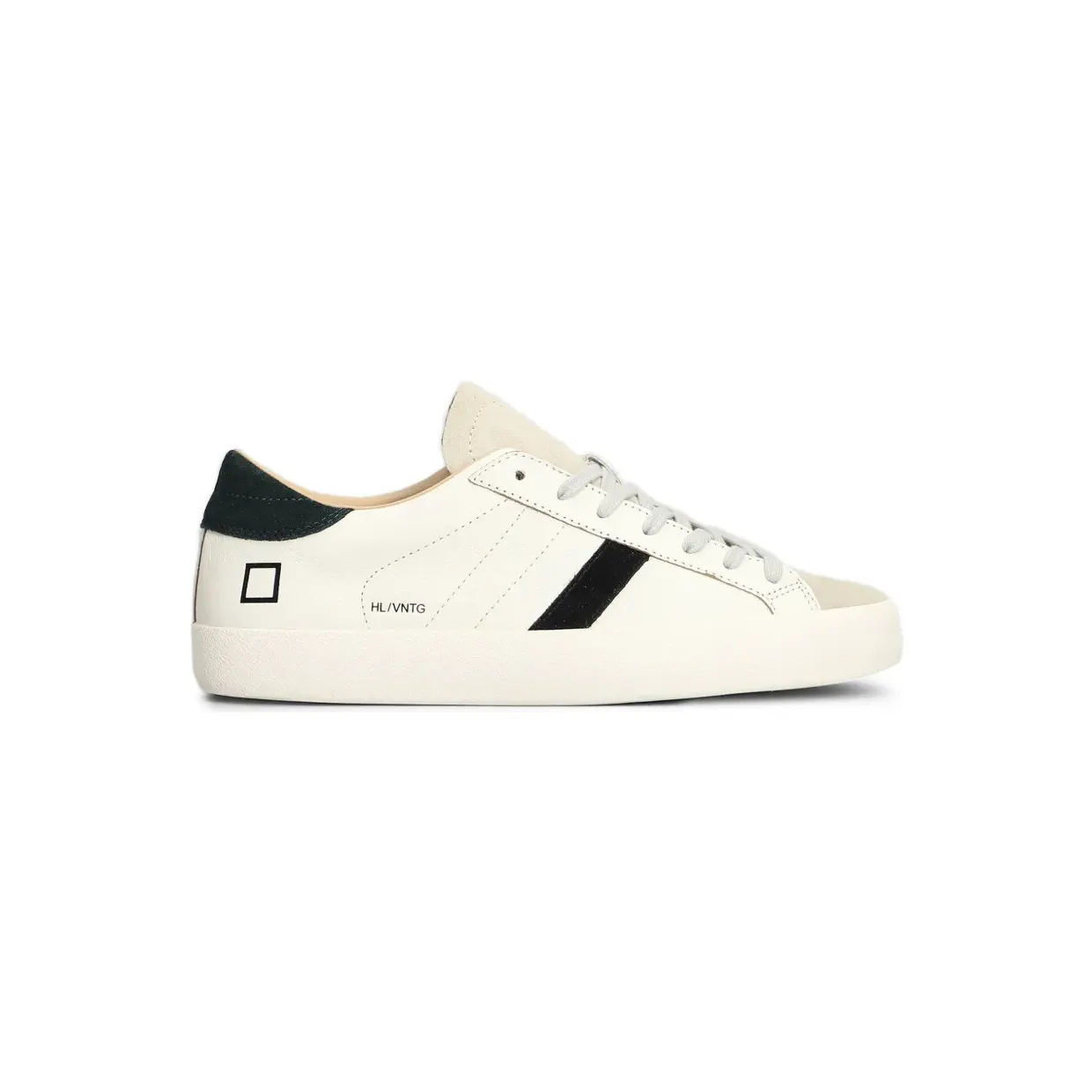 D.A.T.E. Hill Low leren “White” (M451HLVNWG)