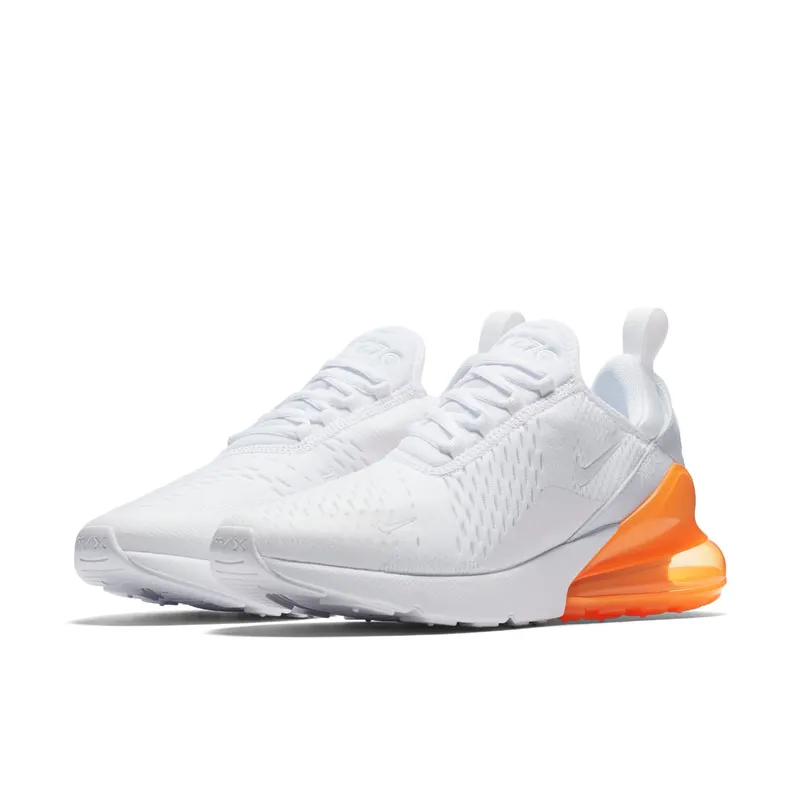 Nike Air Max 270 White Pack (Total Orange) White/White-Total Orange (AH8050-102)