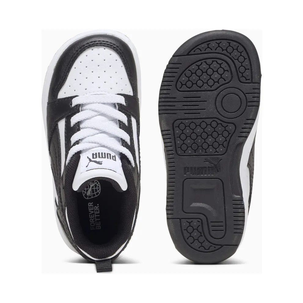 Puma Rebound V6 Lo White/Black (393835-01)