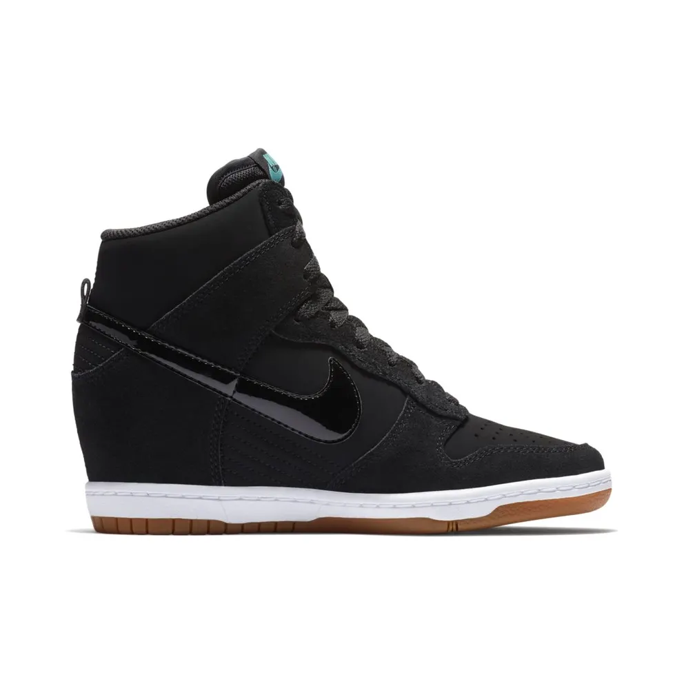 Nike Dunk Sky Hi Black Gum (W) Black/Black-Sail-Gum-Medium Brown (644877-011)