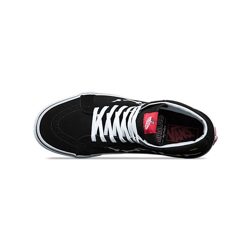 Vans Sk8-Hi Re-Issue Peanuts Snoopy Bones (2017) Snoopy Bones/Black (VN0A2XSBOHL)