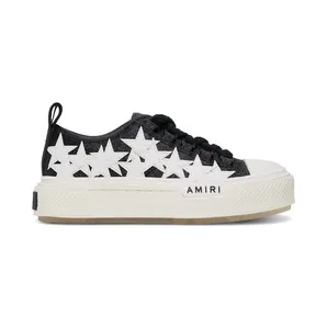 AMIRI Stars Court Low Black Glitter White (AWFOSR1106-001)