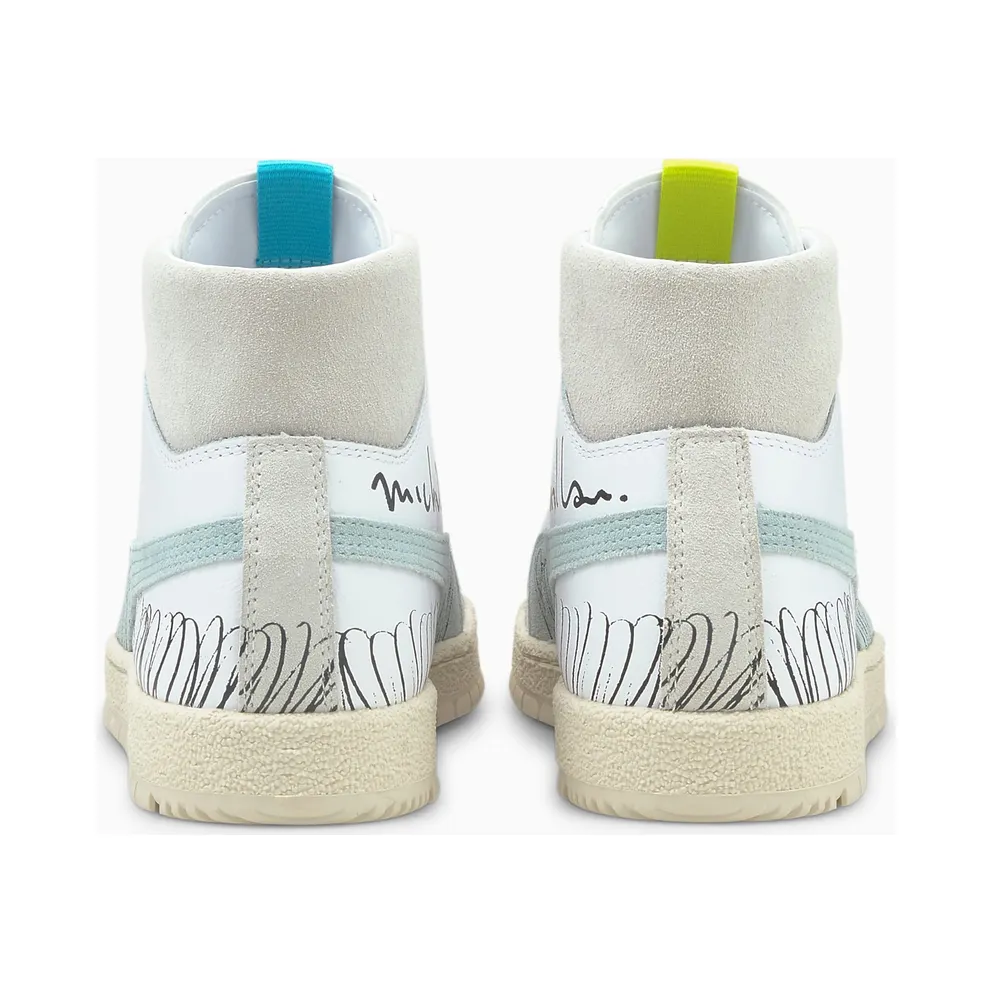 Puma x MICHAEL LAU Ralph Sampson 70 Mid White/Blue (375197-01)