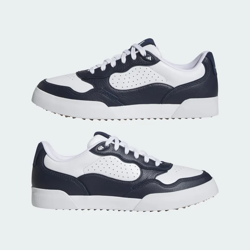 adidas Retrocross 25 Spikeless Golf Cloud White Collegiate Navy Gum (IH9977)