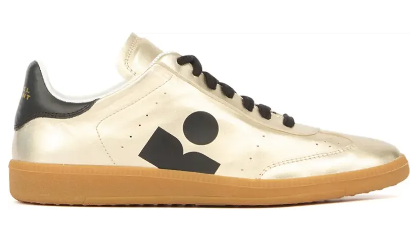 ISABEL MARANT Kaycee Sneakers mit Schnürung – Silber (BK0055FAC1E07S)