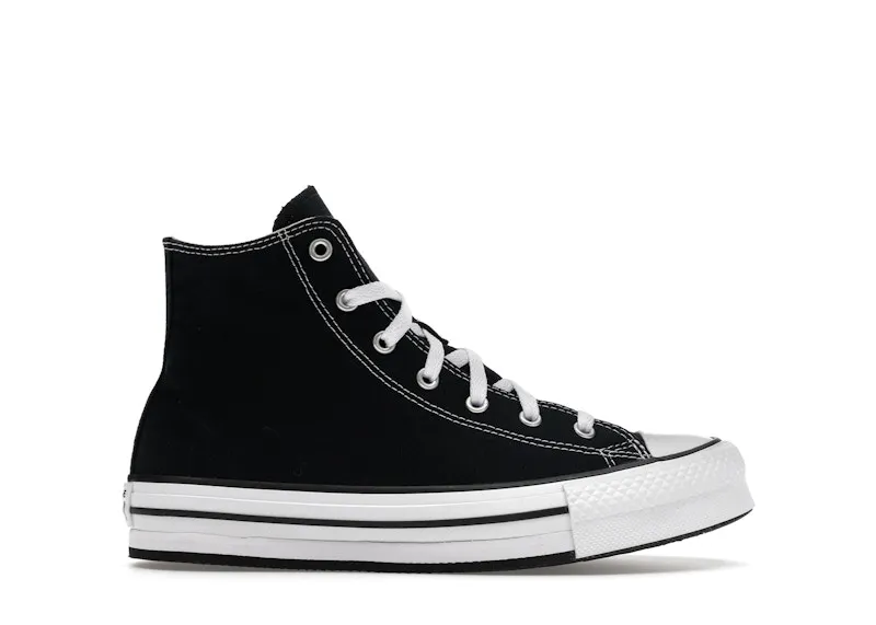 Converse Chuck Taylor All-Star Hi Lift Platform Black (GS) (272855F)