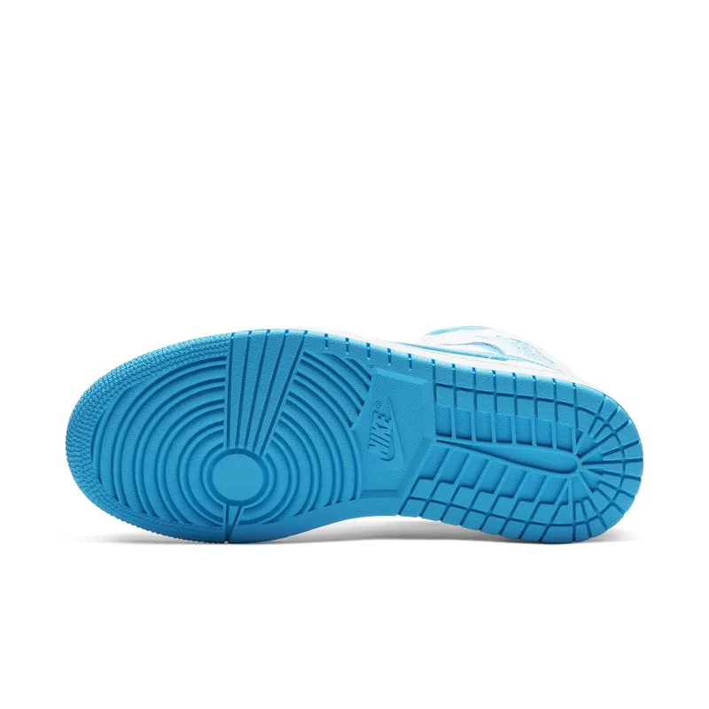 Air Jordan WMNS Nike AJ 1 Mid UNC (2020) (BQ6472-114)