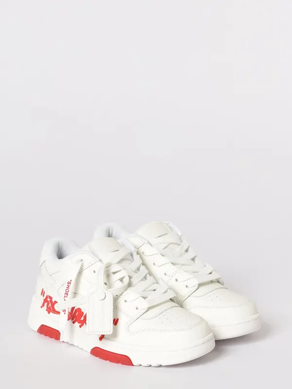 Off-White Out Of Office “For Walking” Leather White (OBIA011S26LEA0020125)