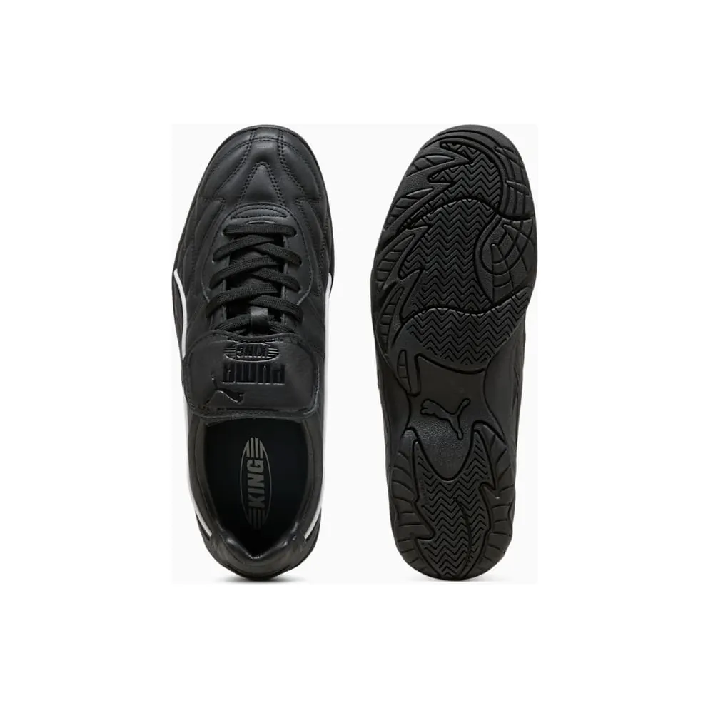 Puma King Indoor Premium Black White Stripe (404363-02)