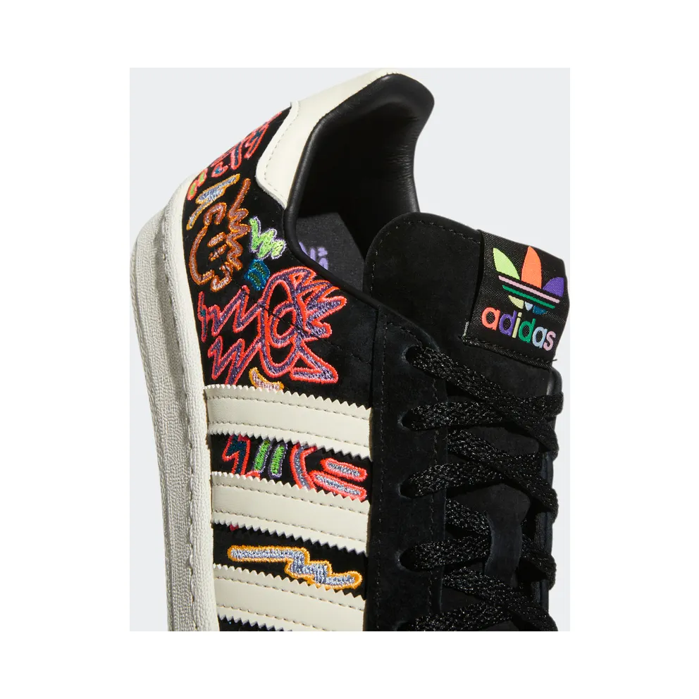 Adidas Campus 80s Pride Off White / Core Black / Off White (GX6390)