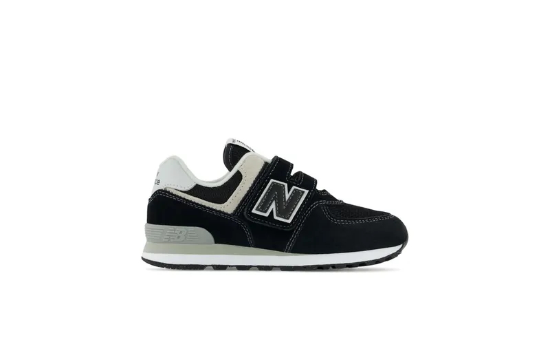 NEW BALANCE 574 Core Hook & Loop “BLACK / WHITE” (PV574EVB)