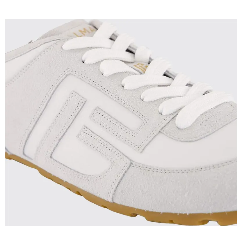 Balmain Racer 45 Leather Sneakers White (GM1VI410LTNP0FA) (3)