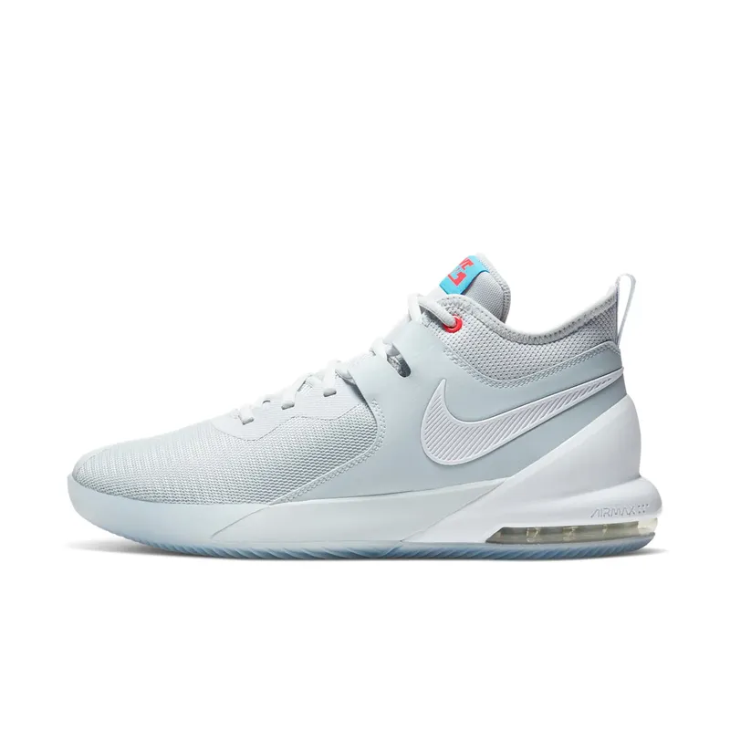 Nike Air Max Impact Pure Platinum Pure Platinum/Blue Fury-Bright Crimson-White (CI1396-002)