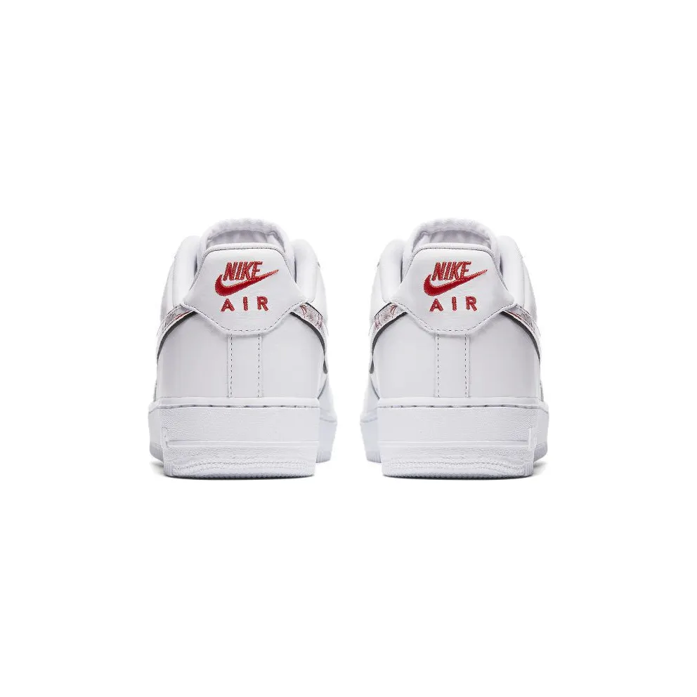 Nike Air Force 1 Low Lunar New Year (2018) White/White-Habanero Red (AO9381-100)