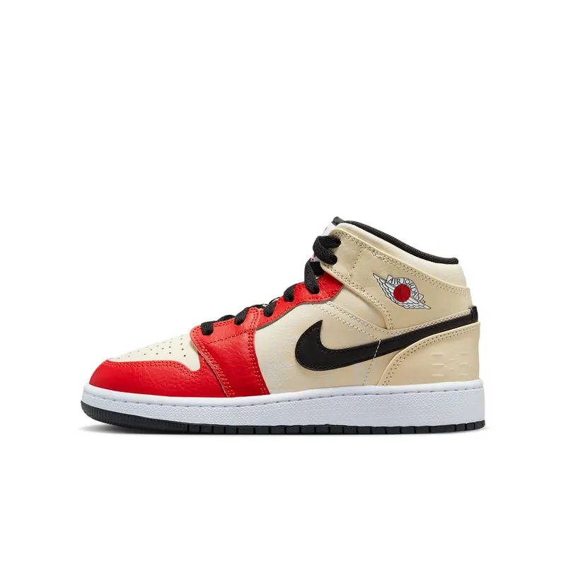 Jordan 1 Mid SS GS “Dunk Contest ’88” (DV7012-100)