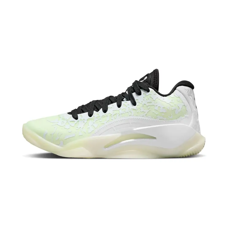 Jordan Zion 3 GS No Guts “White / Black / Barely Volt” (DV3869-110)