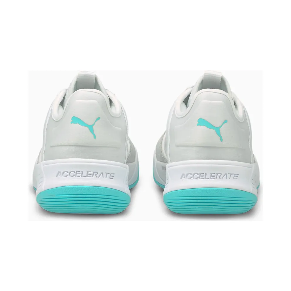Puma Accelerate Turbo Nitro W+ Handball Shoes vrouwen Purple/White (10660201)