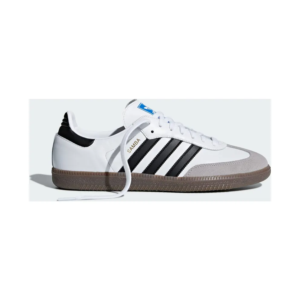 adidas Samba White Black Gum Cloud White/Core Black/Clear Granite (B75806)