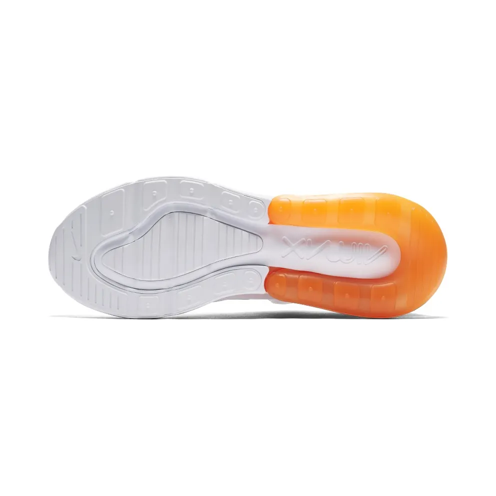 Nike Air Max 270 White Pack (Total Orange) White/White-Total Orange (AH8050-102)