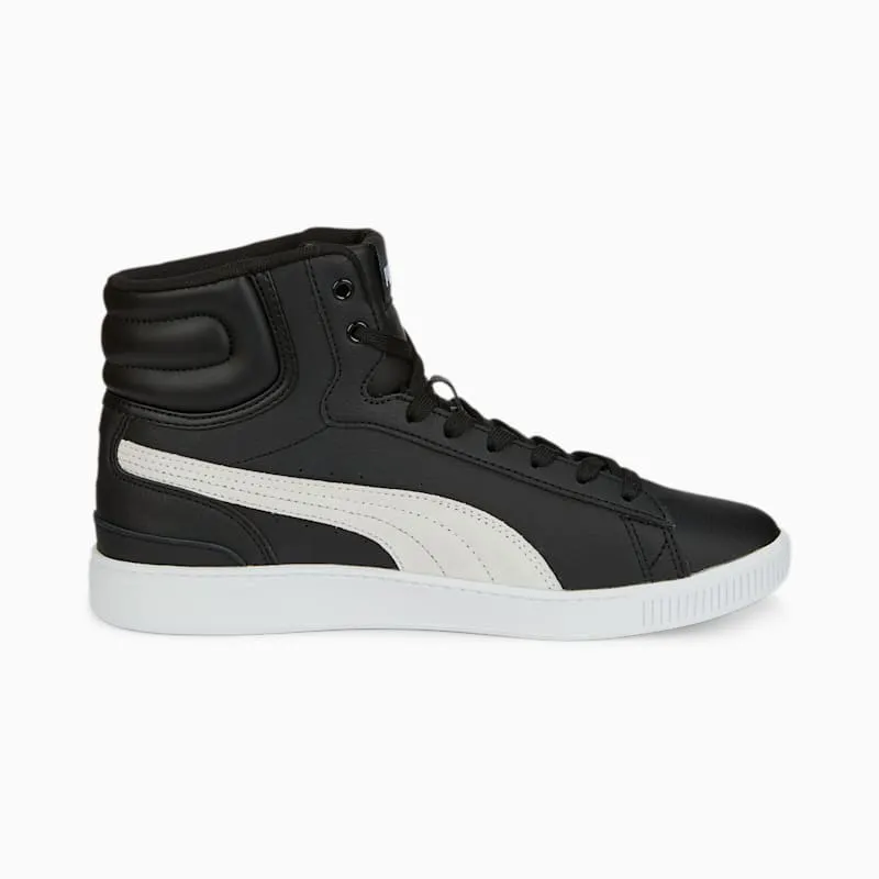 Puma Vikky v3 halfhoge leren Gold/Black/White (38761002)