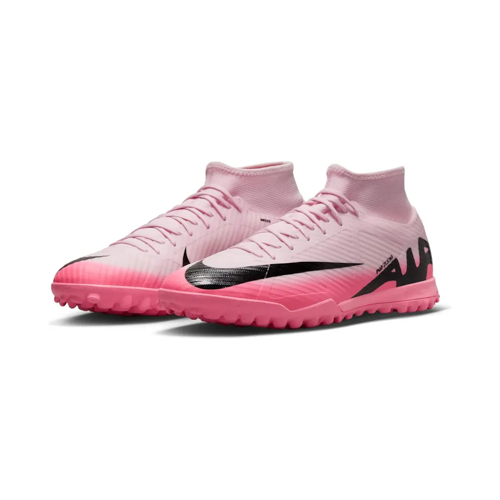 Nike Mercurial Superfly 9 Academy TF Pink Foam Black (DJ5629-601)