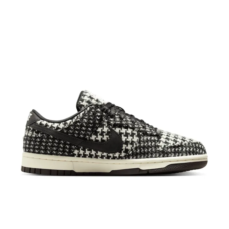 Nike Dunk Low “Harris Tweed – Black” (HQ5036-901)