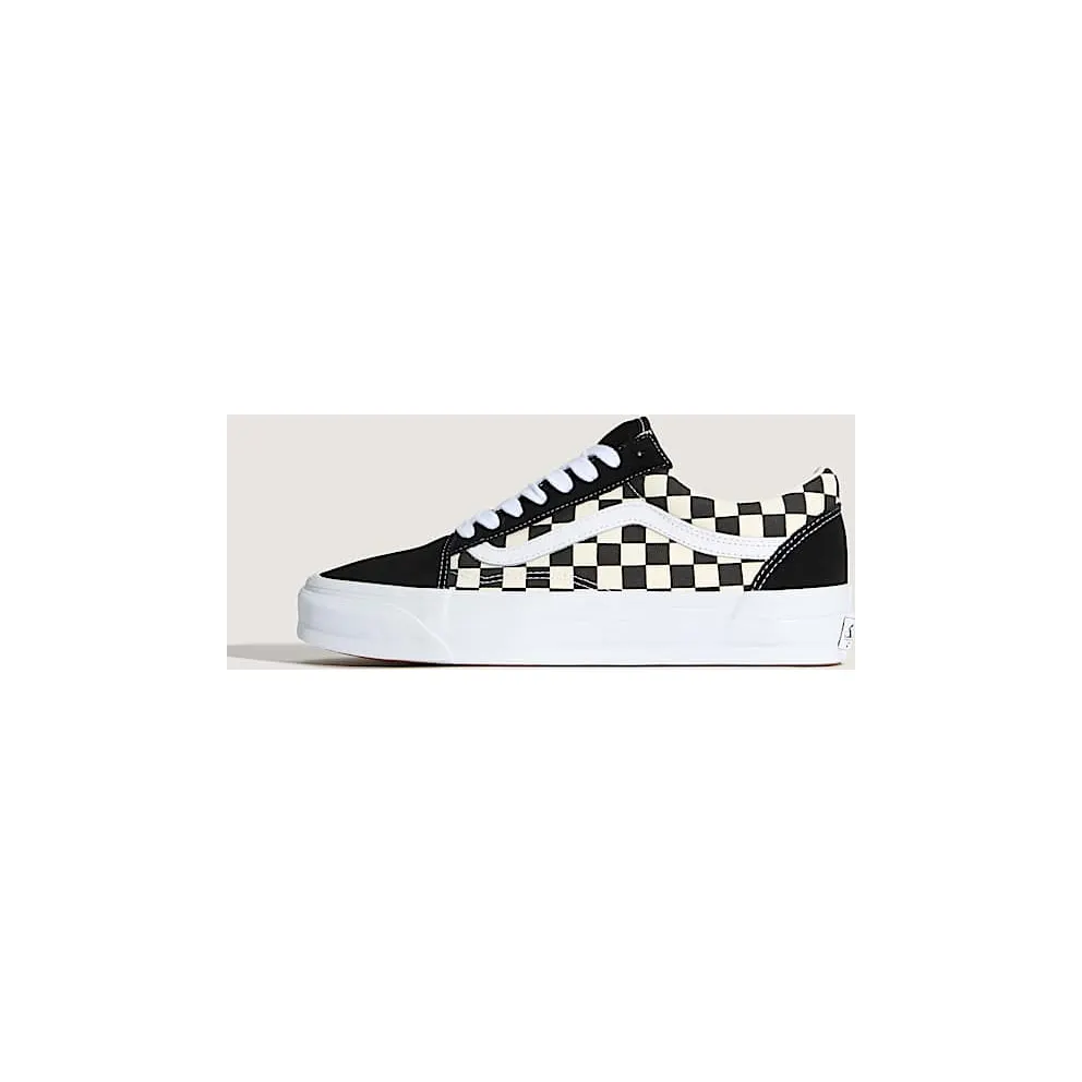 Vans Old Skool 36 LX Checkerboard White Black (VN000CQD2BO)