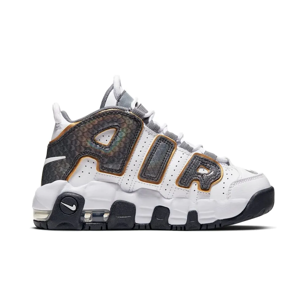 Nike Air More Uptempo White Anthracite Snakeskin (CQ4581-100)