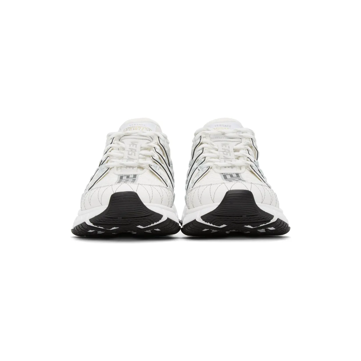 Versace White Trigreca Sneakers (DSU8094 D18TCG) (2)