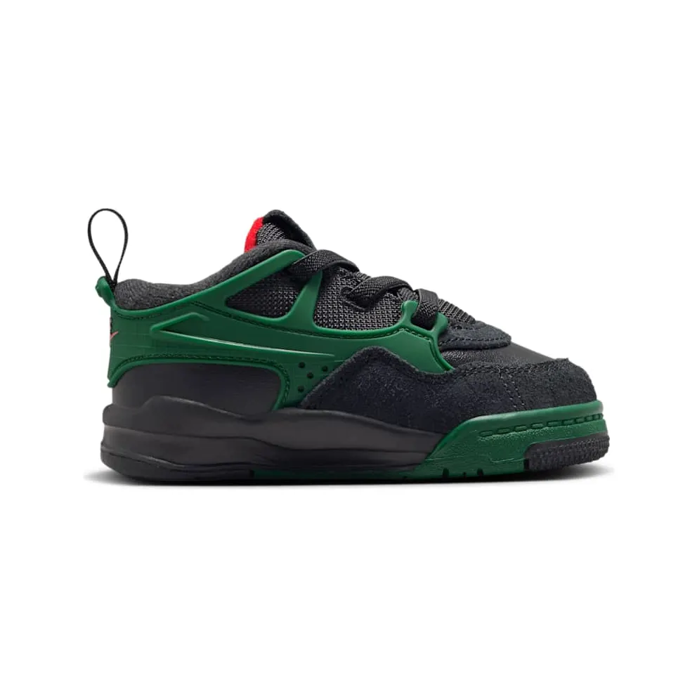 Jordan 4 RM Black Gorge Green Varsity Red (FQ7937-003)