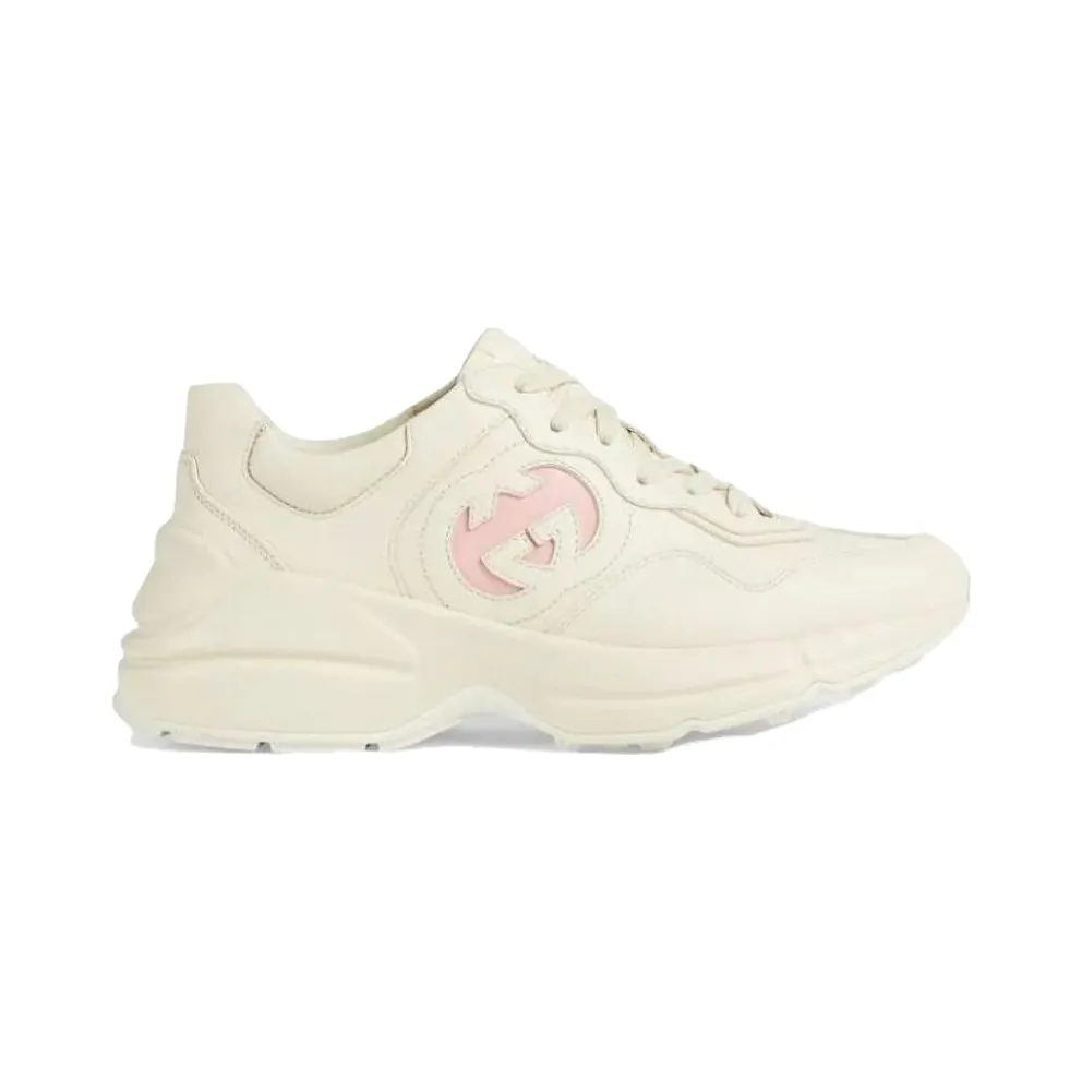 Gucci Rhyton Sneaker Ivory Wild Rose (757887 UPG70 9564)