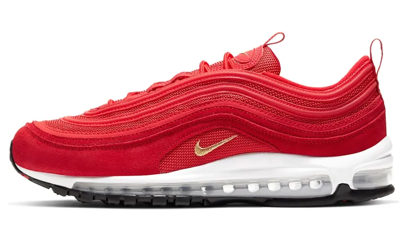 Nike Air Max 97 QS ‘Olympic Rings – Red’ Challenge Red/Metallic Gold (CI3708-600)