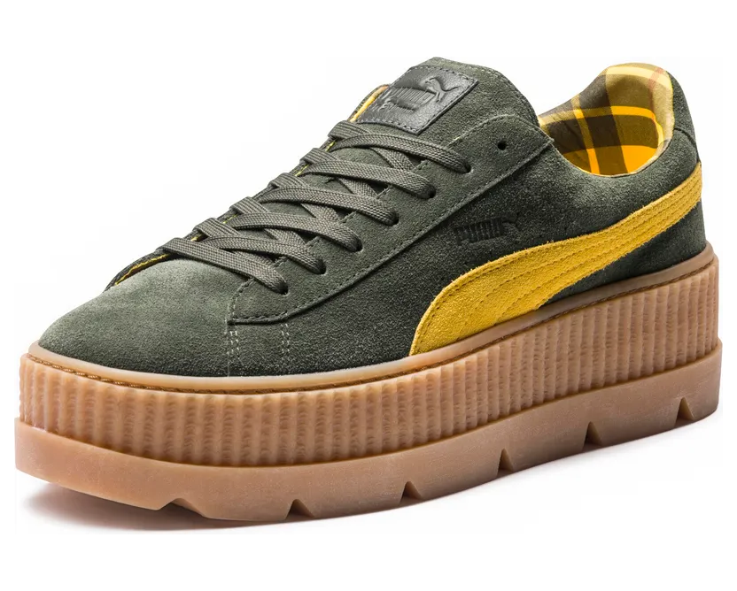 Puma Cleated Creeper Rihanna Fenty Suede Green (W)