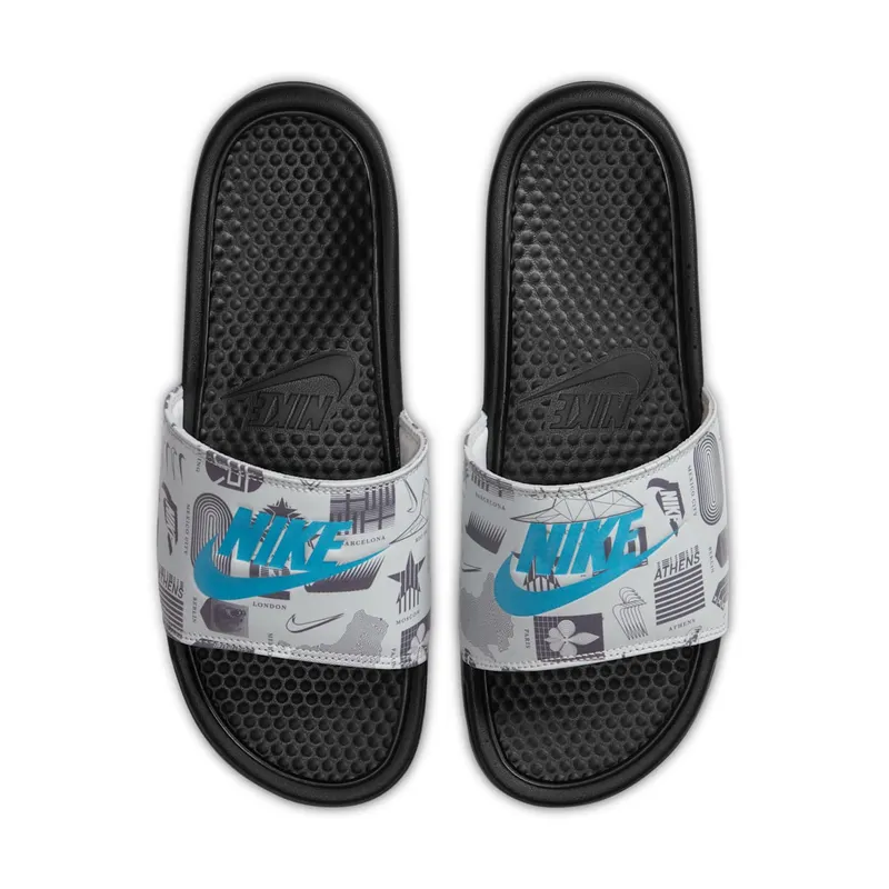 Nike Benassi JDI Summit White Black/Summit White/Iron Grey (631261-041)