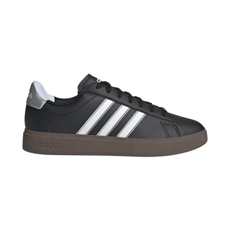 Adidas Grand Court Core Black / Cloud White / Silver Met (JH8677)
