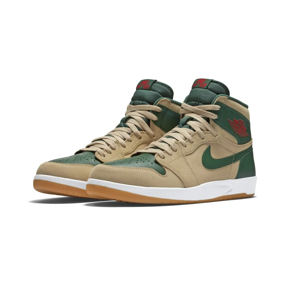 Jordan 1.5 Retro Sand Dune Sand Dune/Gorge Green-White-University Red (768861-206)