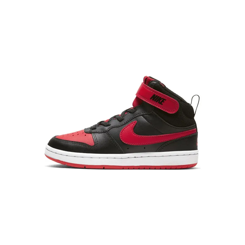 Nike Court Borough Mid 2 Younger Kids’ Black (CD7783-003)
