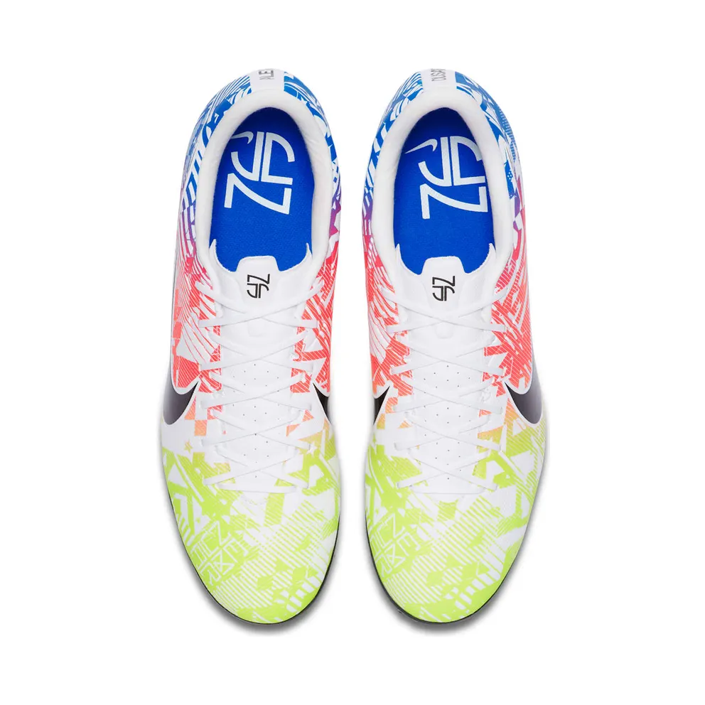 Nike Mercurial Vapor 13 Academy Neymar Jr TF Jogo Prismatico White/Racer Blue-Volt-Black (AT7995-104)