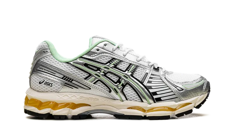 Asics Gel-Kayano 12.1 “Silver Green Orange” (1203A827-100)