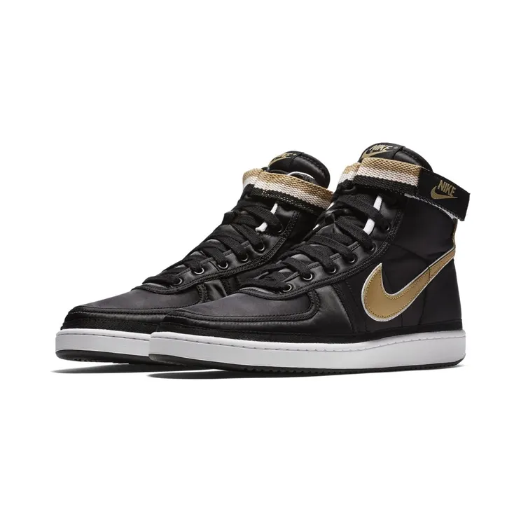 Nike Vandal High Supreme Black Metallic Gold