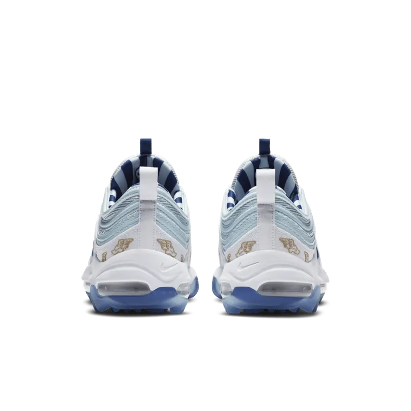 Nike Air Max 97 Golf Wings White/Topaz Mist-Celestial Gold-Deep Royal (CK1220-100)