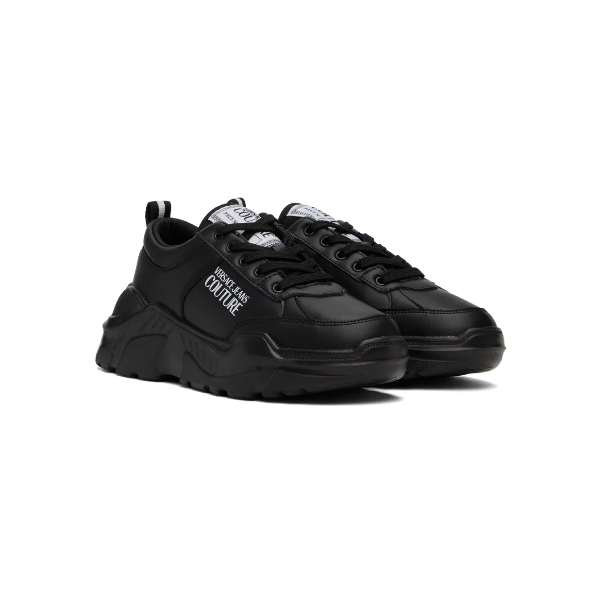 Versace Jeans Couture White Speedtrack Sneakers (E72YA3SC1 EZP093) (4)