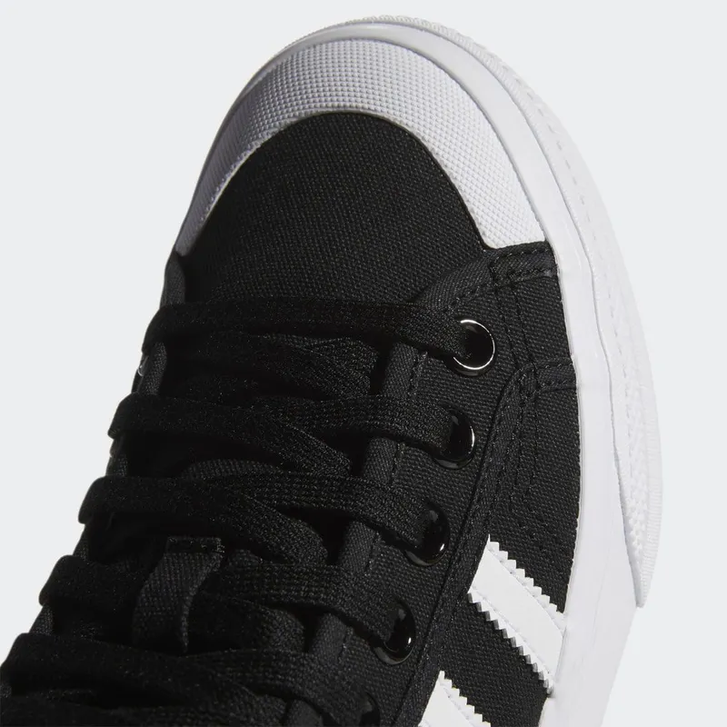 Adidas Nizza Platform Mid Core Black / Cloud White / Cloud White (FY2783)